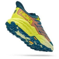 Hoka Men's Speedgoat 5 Trail Shoes - Blue Coral/Evening Primrose - Regular (D) -Shoe Discount Store 1123157 BCEP 3