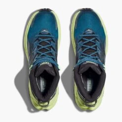 Hoka Men's Trail Code GTX Hiking Boot- Blue Graphite/Blue Coral -Shoe Discount Store 1123165 BGBCR 2