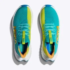 Hoka Women's Carbon X 3 Running Shoe - Ceramic/Evening Primrose - Regular (B) -Shoe Discount Store 1123193 CEPR 2