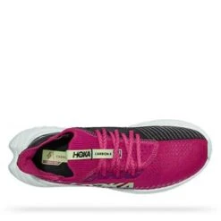 Hoka Women's Carbon X 3 Running Shoe- Festival Fuchsia/Black- Regular (B) -Shoe Discount Store 1123193 FFBL 5