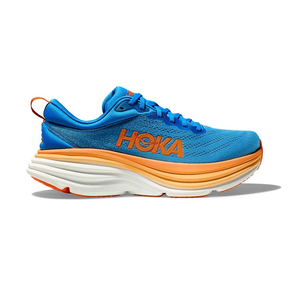 Hoka Men's Bondi 8 - Coastal Sky/All Aboard 3 Hoka Men's Bondi 8 - Coastal Sky/All Aboard