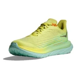 Hoka Women's Mach 5 Running Shoe - Citrus Glow/Lime Glow - Regular (B) -Shoe Discount Store 1127894 CGLG 3
