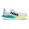 Hoka Women's Mach 5 Running Shoe - White/Blue Glass - Regular (B) -Shoe Discount Store 1127894 WBGL 1