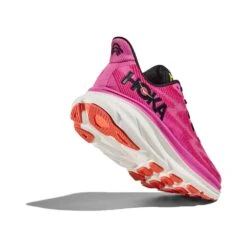 Hoka Women's Clifton 9 Running Shoe - Raspberry/Strawberry- Regular (B) -Shoe Discount Store 1127896 RSRW 4