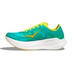 Hoka Unisex Rocket X 2 Running Shoe - Ceramic/Evening Primrose - Regular (D) -Shoe Discount Store 1127927 CEPR 8