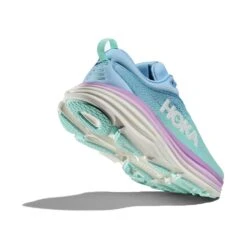 Hoka Women's Bondi 8 Running Shoe - Airy Blue/Sunlit Ocean - Regular (B) -Shoe Discount Store 1127952 ABSO 4