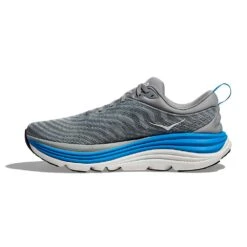 Hoka Men's Gaviota 5 Running Shoe - Limestone/Diva Blue - Regular (D) -Shoe Discount Store 1134234 LDVB 8 19f677d3 5237 40d1 ae62 a7633a9b8ad4