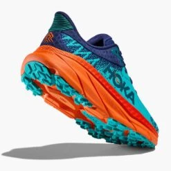 Hoka Women's Challenger ATR 7 Trail Running Shoe - Ceramic/Vibrant Orange - Regular (B) -Shoe Discount Store 1134498 CVOR 4
