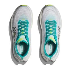 Hoka Men's Mach X Running Shoe - White/Blue Glass - Regular (D) -Shoe Discount Store 1141450 WBGL 2