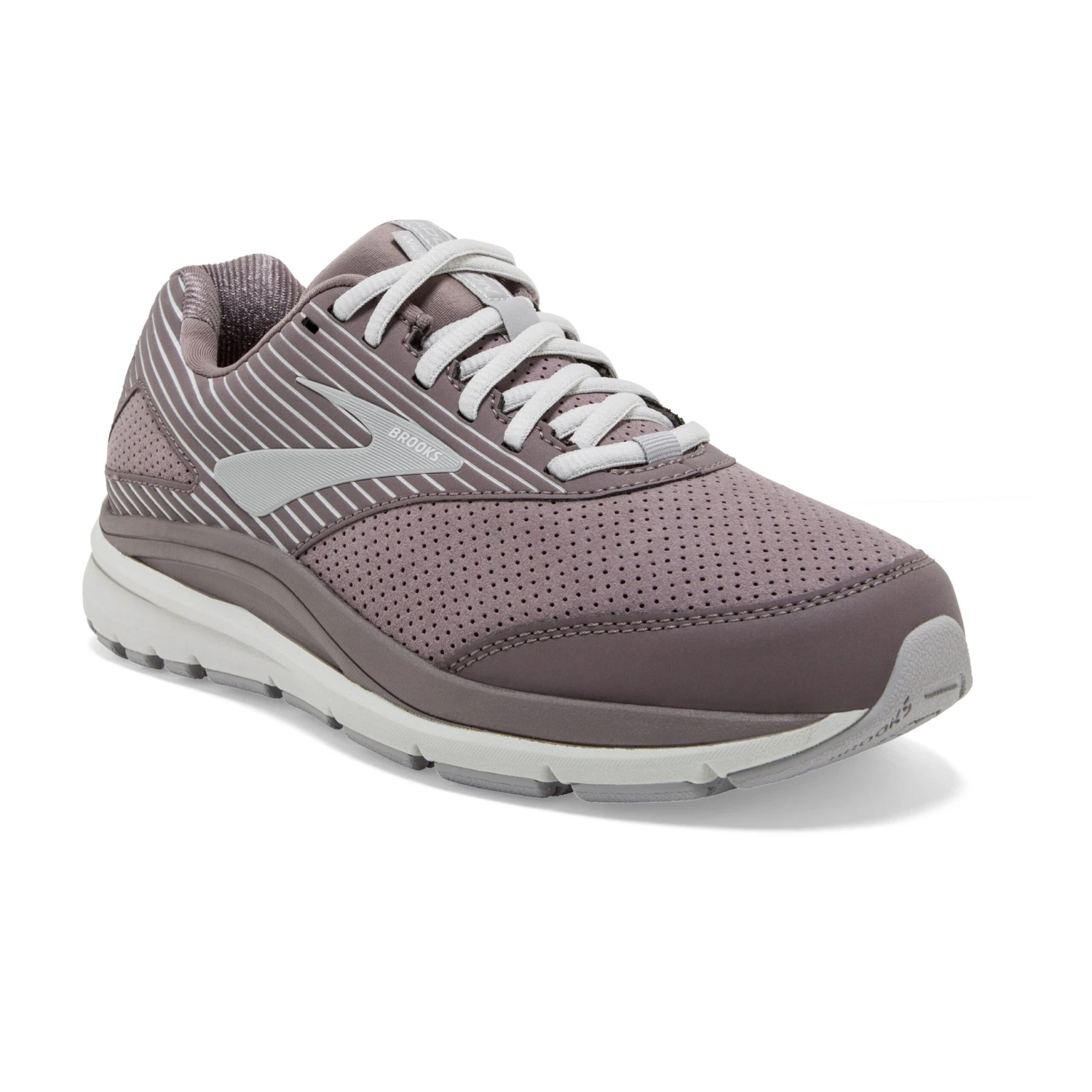 BROOKS Women's Addiction Walker Suede Walking Shoe - Shark/Alloy/Oyster - Regular (B) 5 BROOKS Women's Addiction Walker Suede Walking Shoe - Shark/Alloy/Oyster - Regular (B) - Image 3