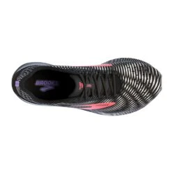 BROOKS Women's Hyperion Tempo Running Shoe- Black/Coral/Purple - Regular (B) -Shoe Discount Store 120328 026 O Hyperion Tempo 1