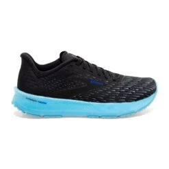 BROOKS Women's Hyperion Tempo Running Shoe - Black/Iced Aqua/Blue - Regular (B)