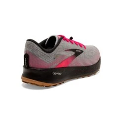 BROOKS Women's Catamount Trail Running Shoe - Alloy/Pink/Black - Regular (B) -Shoe Discount Store 120339 098 H Catamount