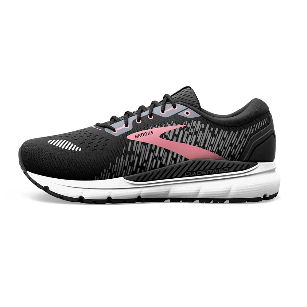 BROOKS Women's Addiction GTS 15 Running Shoe- Black/Ebony/Mauvewood- Extra Wide (2E) 5 BROOKS Women's Addiction GTS 15 Running Shoe- Black/Ebony/Mauvewood- Extra Wide (2E) - Image 3