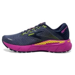 BROOKS Women's Adrenaline GTS 22 Running Shoe- Nightshadow/Viola/Nightlife- Regular (B) -Shoe Discount Store 120353 490 M Adrenaline GTS 22