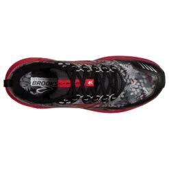 BROOKS Women's Cascadia 16 Trail Shoe - Black/Grey/Red- Regular (B) -Shoe Discount Store 120363 008 O Cascadia 16