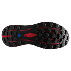 BROOKS Women's Cascadia 16 Trail Shoe - Black/Grey/Red- Regular (B) -Shoe Discount Store 120363 008 S Cascadia 16