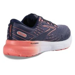 BROOKS Women's Glycerin 20 Running Shoe - Nightshadow/Blue/Pink - Regular (B) -Shoe Discount Store 120369 088 H Glycerin 20