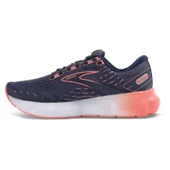 BROOKS Women's Glycerin 20 Running Shoe - Nightshadow/Blue/Pink - Regular (B) -Shoe Discount Store 120369 088 M Glycerin 20