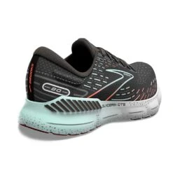 BROOKS Women's Glycerin GTS 20 Running Shoe - Black/Red/Opal - Regular (B) -Shoe Discount Store 120370 045 H Glycerin GTS 20 1