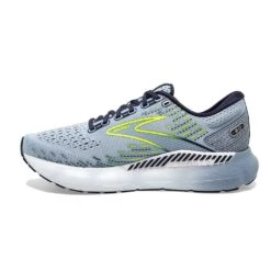 BROOKS Women's Glycerin GTS 20 Running Shoe- Light Blue/Peacoat/Nightlife- Regular (B) -Shoe Discount Store 120370 416 M Glycerin GTS 20