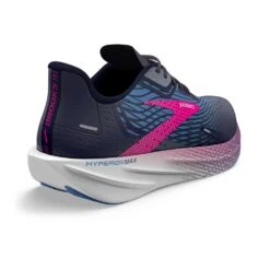 BROOKS Women's Hyperion Max Running Shoe - Peacoat/Marina Blue/Pink Glo - Regular (B) -Shoe Discount Store 120377 441 H Hyperion Max