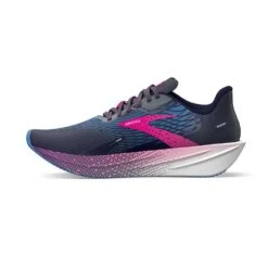 BROOKS Women's Hyperion Max Running Shoe - Peacoat/Marina Blue/Pink Glo - Regular (B) -Shoe Discount Store 120377 441 M Hyperion Max