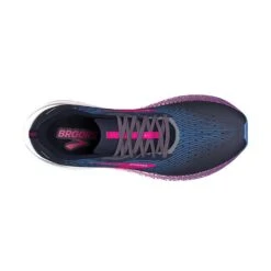BROOKS Women's Hyperion Max Running Shoe - Peacoat/Marina Blue/Pink Glo - Regular (B) -Shoe Discount Store 120377 441 O Hyperion Max