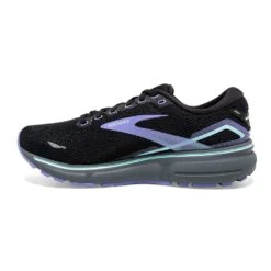 BROOKS Women's Ghost 15 Running Shoe- Black/Jacaranda/Salt- Regular (B) -Shoe Discount Store 120380 011 M Ghost 15