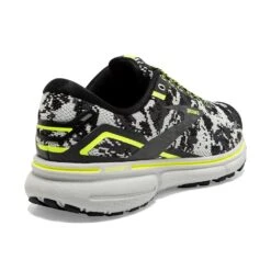 BROOKS Women's Ghost 15 Camo Running Shoe - Black/Ebony/Nightlife - Regular (B) -Shoe Discount Store 120380 029 H Ghost 15