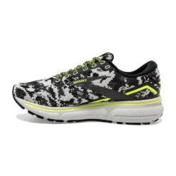 BROOKS Women's Ghost 15 Camo Running Shoe - Black/Ebony/Nightlife - Regular (B) -Shoe Discount Store 120380 029 M Ghost 15
