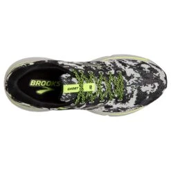 BROOKS Women's Ghost 15 Camo Running Shoe - Black/Ebony/Nightlife - Regular (B) -Shoe Discount Store 120380 029 O Ghost 15