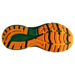 BROOKS Women's Ghost 15 Run Lucky - Green/White/Orange- Regular (B) -Shoe Discount Store 120380 371 S Ghost 15