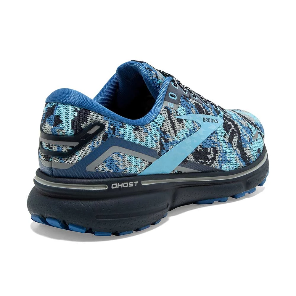 BROOKS Women's Ghost 15 Camo Running Shoe - Star/Eclipse/Grotto - Regular (B) 6 BROOKS Women's Ghost 15 Camo Running Shoe - Star/Eclipse/Grotto - Regular (B) - Image 4