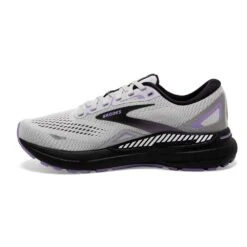 BROOKS Women's Adrenaline GTS 23 Running Shoe - Grey/Black/Purple- Regular (B) -Shoe Discount Store 120381 039 M Adrenaline GTS 23 1