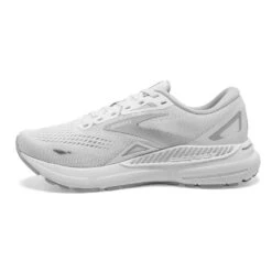 BROOKS W Adrenaline GTS 23 - White/Oyster/Silver -Shoe Discount Store 120381 104 M Adrenaline GTS 23