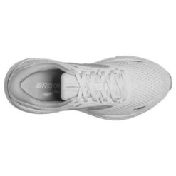 BROOKS W Adrenaline GTS 23 - White/Oyster/Silver -Shoe Discount Store 120381 104 O Adrenaline GTS 23