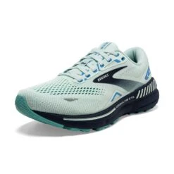 BROOKS Women's Adrenaline GTS 23 Running Shoe - Blue Glass/Nile Blue/Marina- Regular (B) -Shoe Discount Store 120381 471 Z Adrenaline GTS 23