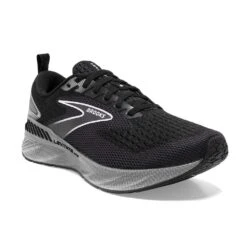 BROOKS Women's Levitate GTS 6 Running Shoe- Black/Ebony/White- Regular (B) -Shoe Discount Store 120384 039 A Levitate GTS 6