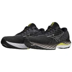 Mizuno Men's Wave Inspire 19 SSW Running Shoe- Black/Nimbus Cloud- Regular (D) -Shoe Discount Store 1280 clTk6O7yTAU02gPi
