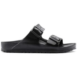 Birkenstock Arizona EVA Sandals -Black- Medium/Narrow -Shoe Discount Store 129423 side