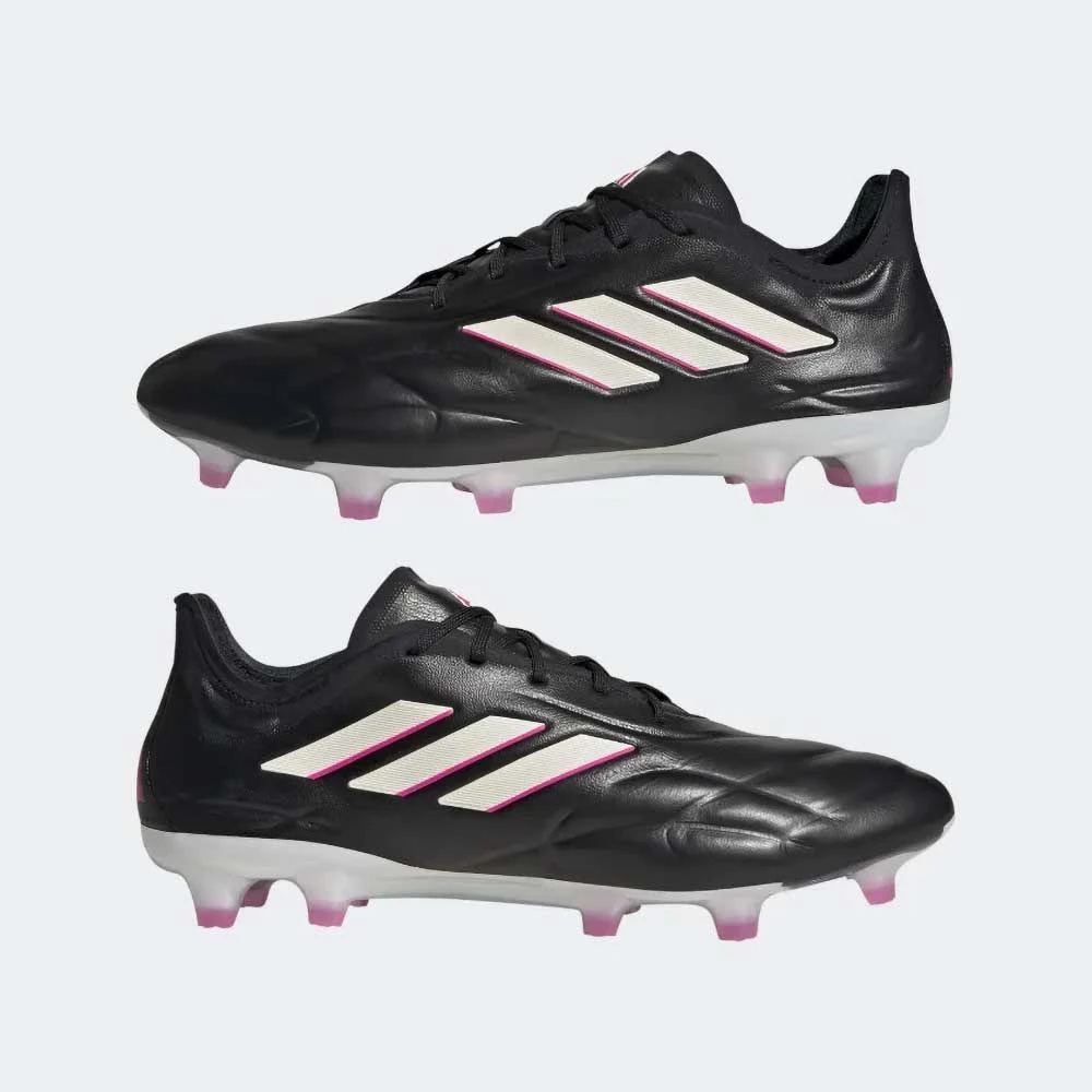 ADIDAS Unisex Copa Pure .1 FG Soccer Shoes - Core Black/Zero Met 7 ADIDAS Unisex Copa Pure .1 FG Soccer Shoes - Core Black/Zero Met - Image 5