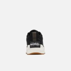 Sorel Women's Out N About III Low Sneaker Waterproof - Black/Sea Salt- Regular (B) -Shoe Discount Store 2019631 010 b