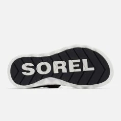 Sorel Women's Viibe Sandal - Black/Sea Salt- Regular (B) -Shoe Discount Store 2030511 010 o
