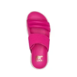 Sorel Women's Viibe Slide - Fuchsia Fizz/Sea Salt -Regular (B) -Shoe Discount Store 2030531 650 u