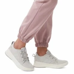 Sorel Women's Out N About III Low Sneaker Canvas WP - Moonstone/Sea Salt - Regular (B) -Shoe Discount Store 2039971 009 a9 1