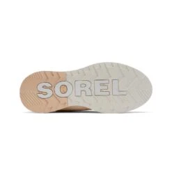 Sorel Women's Out N About III Low Sneaker Canvas WP - White Peach/Chalk - Regular (B) -Shoe Discount Store 2039971 844 o 1