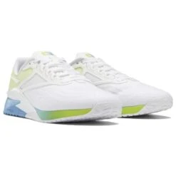 Reebok Women's Nano X2 Training Shoe - Ftwr White/Essential Blue/Acid Yellow - Regular (B) -Shoe Discount Store 2 540x 734eab64 92eb 46bc b53d 906f5684978f