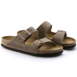 Birkenstock Arizona Cork Tobacco Brown Oiled Leather Sandal- Regular/Wide 11 Birkenstock Arizona Cork Tobacco Brown Oiled Leather Sandal- Regular/Wide -Shoe Discount Store 352203 pair