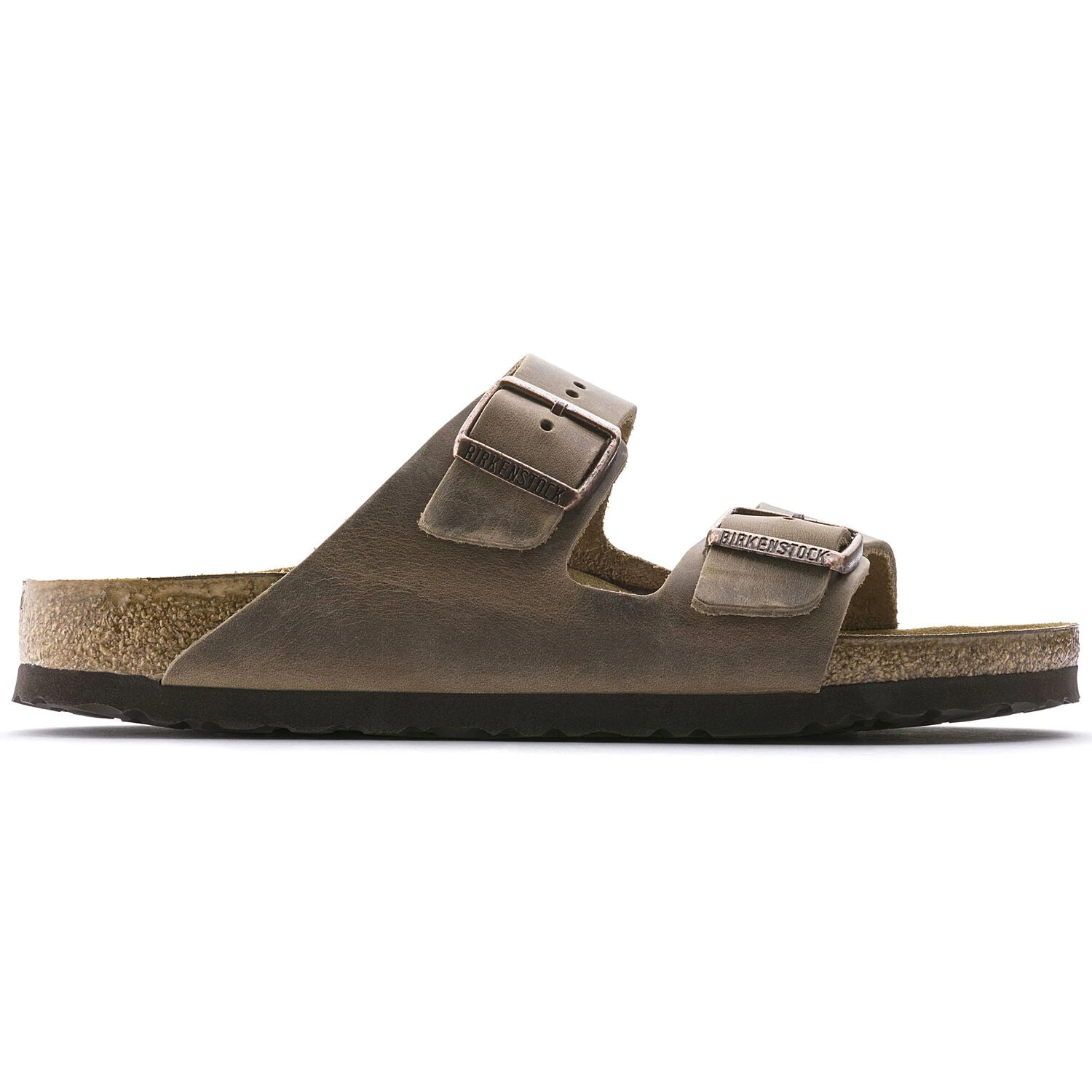Birkenstock Arizona Cork Tobacco Brown Oiled Leather Sandal- Regular/Wide 4 Birkenstock Arizona Cork Tobacco Brown Oiled Leather Sandal- Regular/Wide - Image 2